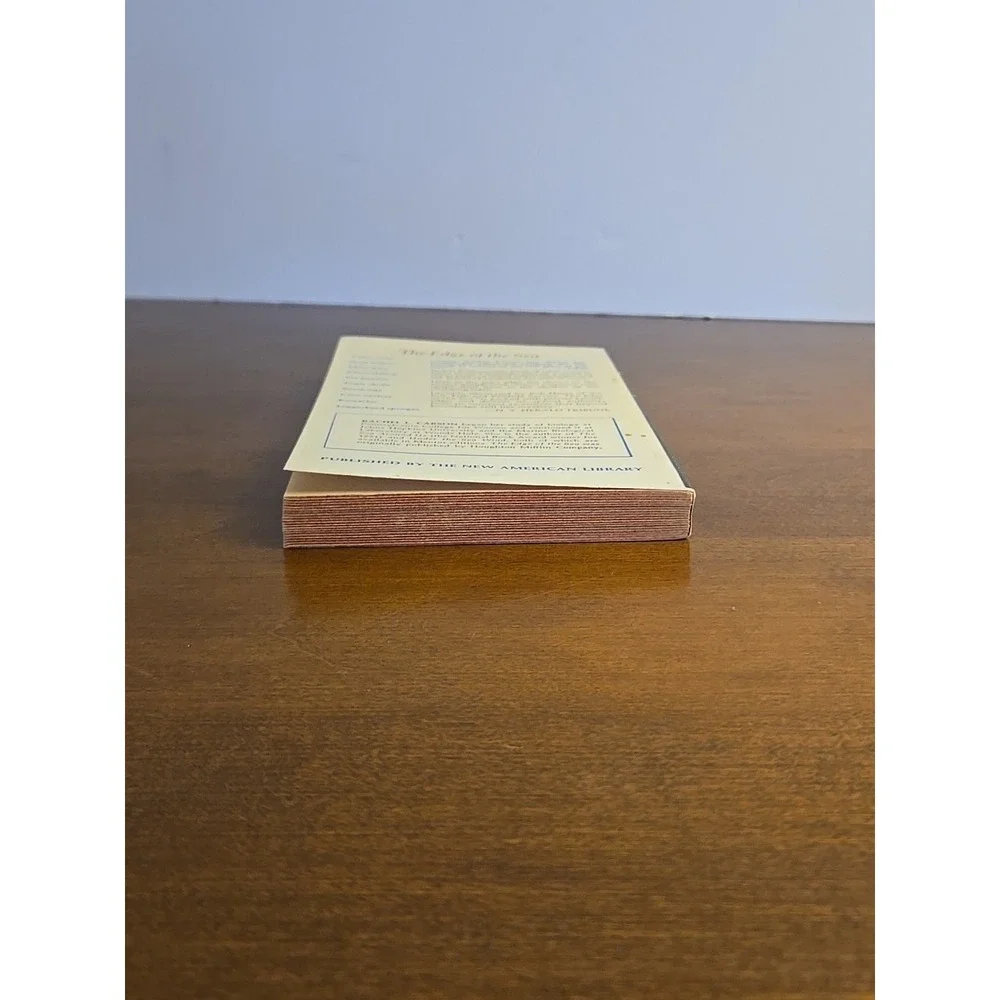 THE EDGE OF‎ THE SEA by RACHEL CARSON, MENTOR BOOK 1st Print 1959